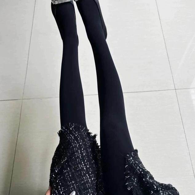 平板塑形压力袜婴儿绒瘦腿袜高压显瘦打底袜天鹅绒连裤袜收腹提臀