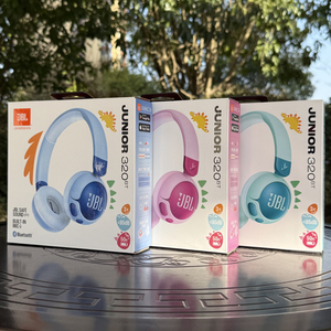 JBL JR320BT儿童耳机头戴式无线蓝牙学生学习网课听音乐背书护耳