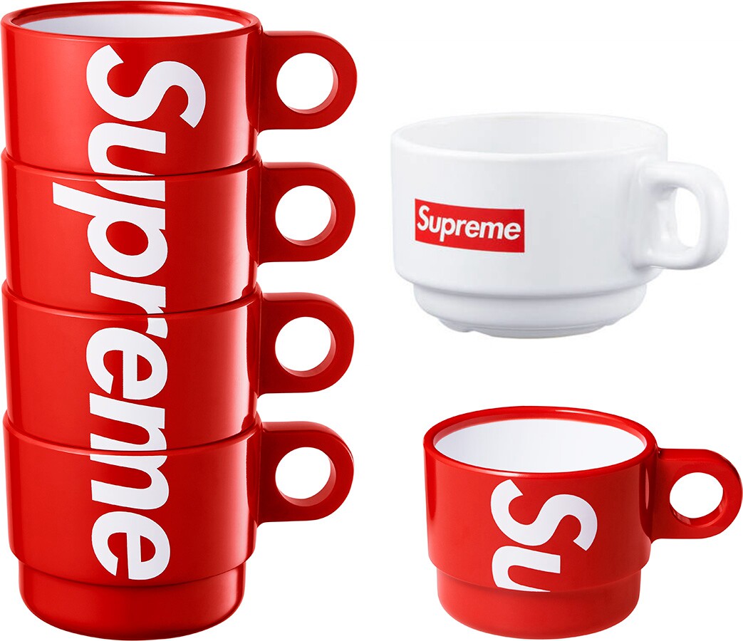 Supreme Stacking Cups便携式 街头桌面户外组合咖啡杯套装四只装在类目 餐饮具, 咖啡器具, 咖啡杯中 - 来自Buy2taobao.com提供专业的淘宝代购服务