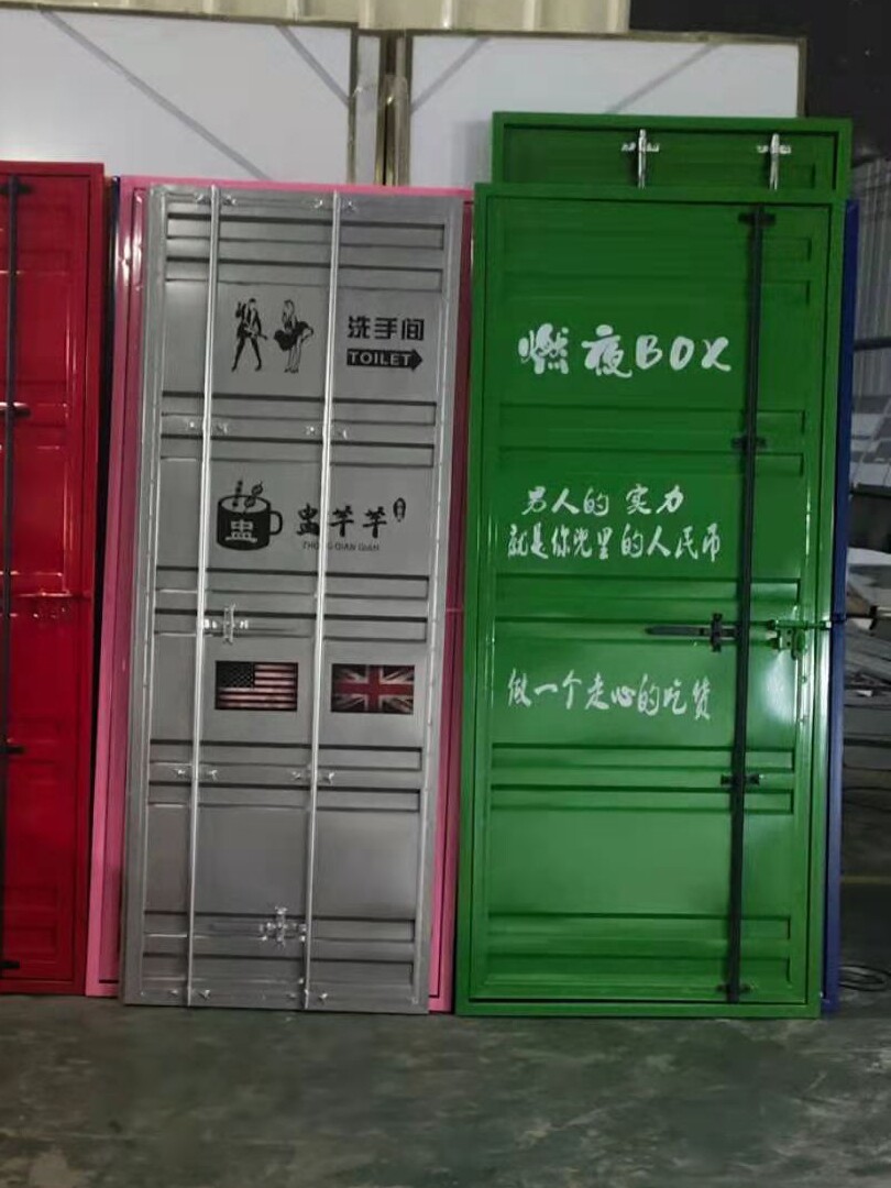 工业风集装箱门铁艺卫生间厕所门卧室门