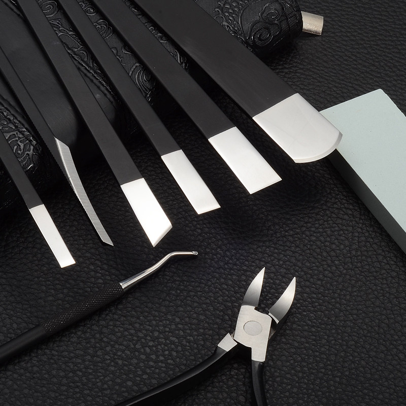 페디큐어 칼 세트 손톱 홈 펜치 손발톱진균증 및 두꺼운 손톱을 위한 특수 손톱깎이 양주 삼칼 전문 발칼