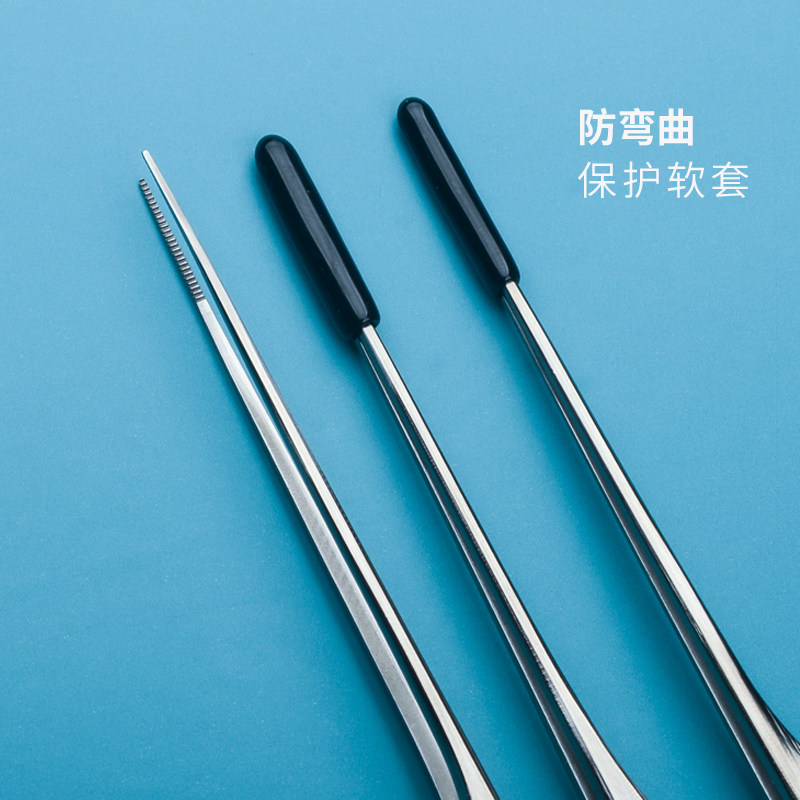 专用不锈钢采耳精细镊子手工打磨掏耳朵工具尖头挖耳镊子高级技师