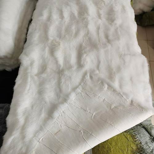 冬季加厚保暖獭兔毛毯服装内胆