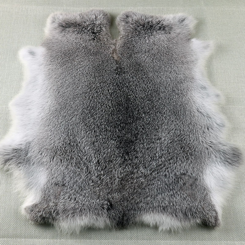 特价兔皮整张兔毛獭兔毛料毛领毛条护膝垫子服装内胆娃衣面料布料