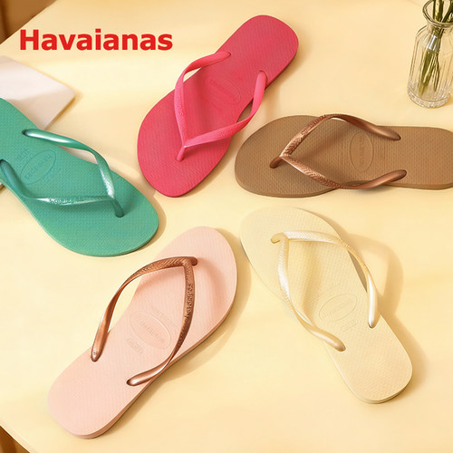 平底外穿拖鞋Havaianas欧美
