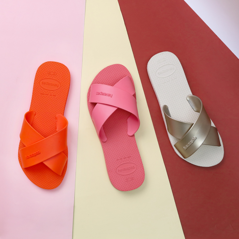 Havaianas哈唯纳新款软底凉拖海边防滑夏外穿女款哈瓦那一字拖鞋