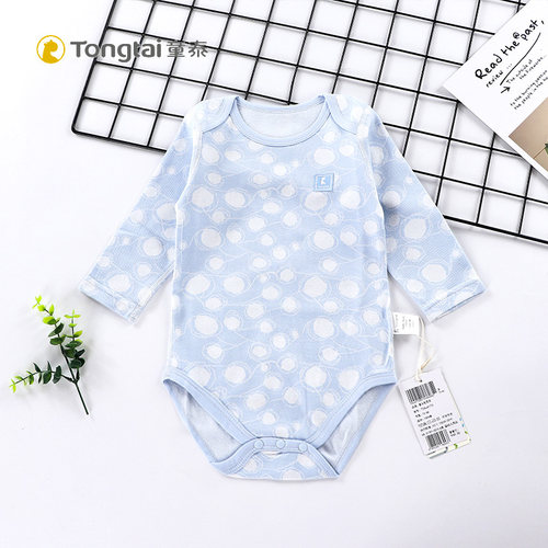 童泰秋冬无骨连体衣三角包屁哈衣