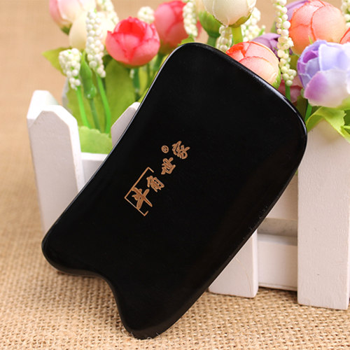 正品牛角世家牛角刮痧板按摩出痧快面部腿部全身通用包邮 - 封面