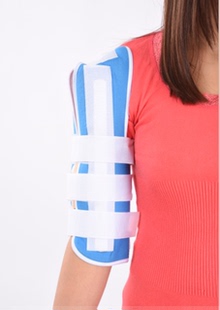 肱骨骨折固定带 上臂固定带支具 肱骨外展固定带骨折脱臼夹板支具