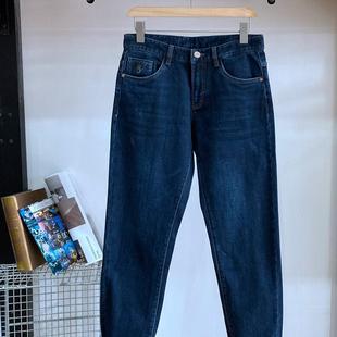 专柜正品 休闲牛仔裤 微弹面料 舒适 KEDC19840 保罗彼得 时尚 男式