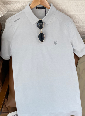 保罗彼得男士翻领短袖POLO衫夏季商务百搭舒适透气BRFBP00871