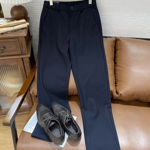 专柜正品 百搭长裤 秋新款 羽丝绒丝休闲裤 KGECK00140 男式 保罗彼得