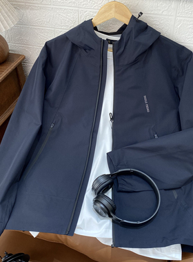 保罗彼得 正品男士连帽冲锋衣外套时尚舒适简约帅气RRECJ00202/03