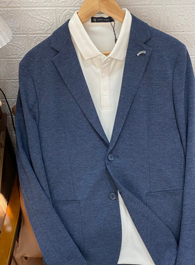 男式休闲商务西服外套 保罗彼得商场同款 舒适简约时尚FGEA96450