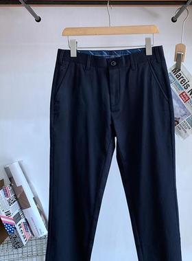 保罗彼得 专柜正品男士休闲裤直筒长裤商务休闲纯棉百搭KPDC99321