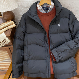 保罗彼得 专柜男式立领羽绒服 90鸭绒 宽松舒适 轻 暖 DLEDR00061