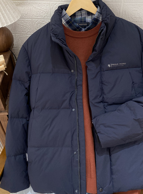 保罗彼得 专柜正品冬新款男式立领羽绒服90鸭绒休闲百搭YCED99950
