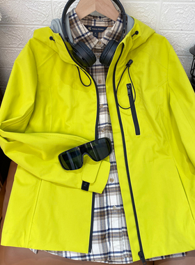 保罗彼得专柜正品女士连帽三防面料夹克2025秋季新款YIECJ00041