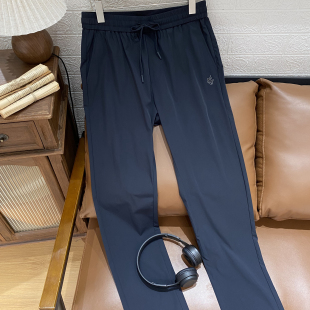 休闲裤 男式 弹力 透气舒适 ZFFBK00940 保罗彼得 松紧腰 专柜同款