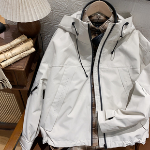 女士羽绒服连帽中长款工装90鸭绒新款保罗彼得商场同款 WWDD76480