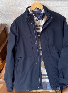 保罗彼得专柜正品男士可拆卸帽子内里加绒百搭时尚新款RWECU00302