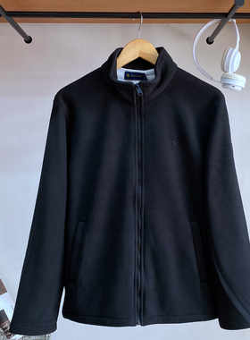 保罗彼得  专柜正品男士夹克立领摇粒绒保暖刺绣标外套 BJCC72580
