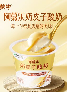 蒙牛阿幕乐奶皮子酸奶浓稠型酸奶老酸奶