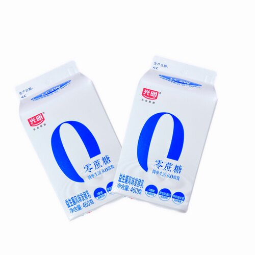 光明0蔗糖酸奶益生菌风味发酵乳原生乳蛋白460克5盒特惠装