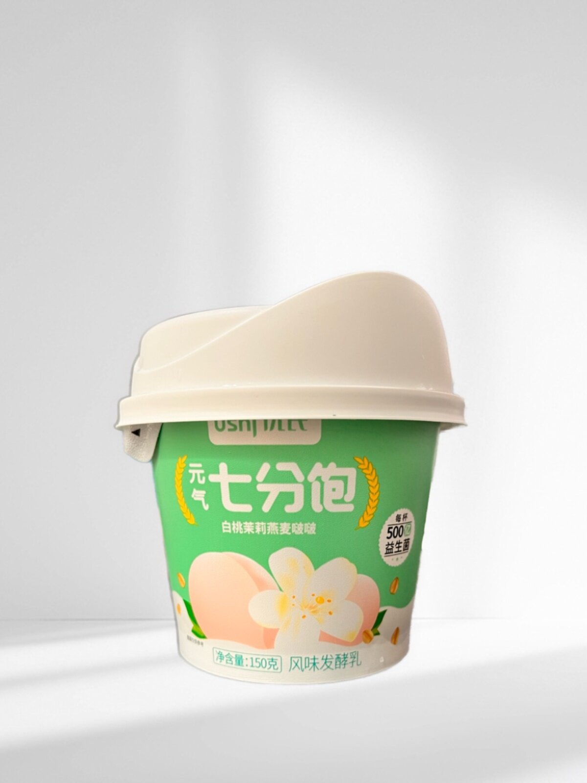 优氏元气七分饱酸奶爆浆蓝莓荔枝燕麦啵啵风味发酵乳150g6/12杯装
