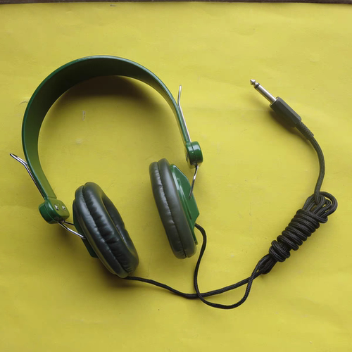 常熟头戴式SY-4/2型2200欧大双耳机高阻压电耳机 6.5mm报务耳机