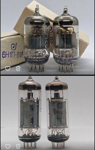 升级套管 诺普声 MS-10D胆机 升级6P1 6N1电子管 烫金字 包邮