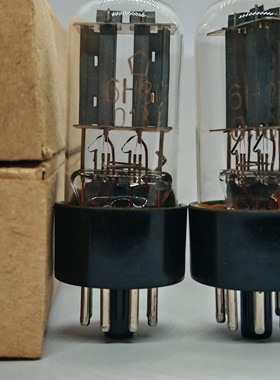 NOS原盒 苏联6H8C电子管直代6SN7/5692/CV181/6N8P电子管配对