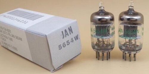 GE美国5670全新电子管直代6N3真空管胆机配对