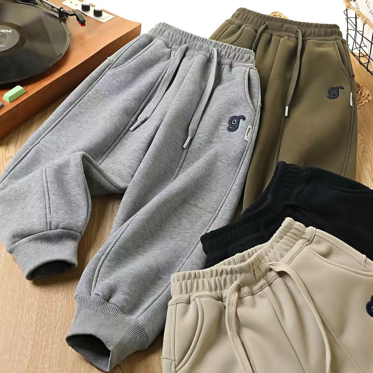 YR25LVS1134密密绒卫裤