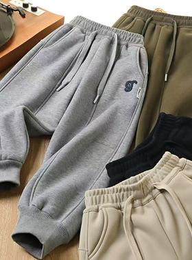 YR25LVS1134密密绒卫裤