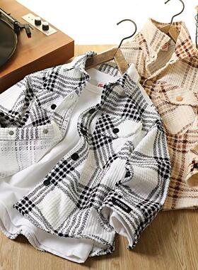 YR25LVS1097大格子衬衣