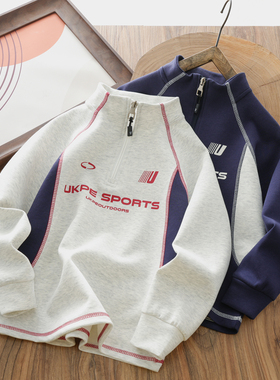 UKA110曼巴棉半拉连卫衣