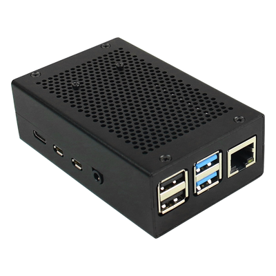 树莓派4b铝合金4代金属保护外壳