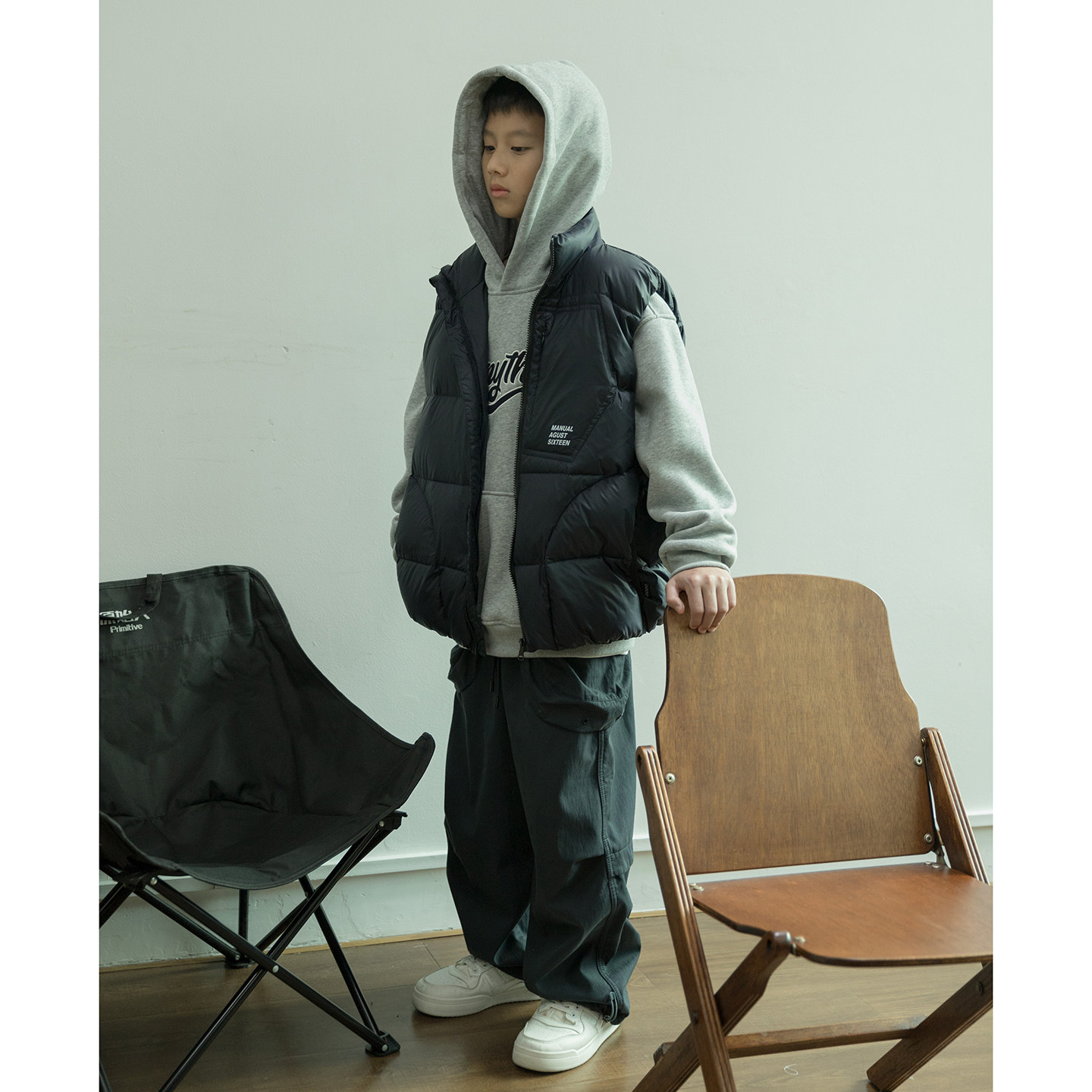 儿童白鸭绒马甲2025冬季新款青少年羽绒坎肩外套男孩加厚保暖背心,童装/婴儿装/亲子装,羽绒马甲,淘宝优惠券,粉丝福利购,淘宝优惠卷