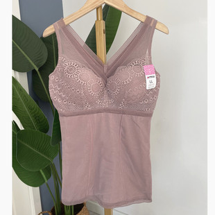 保暖背心女薄绒紧身美体塑身托胸免穿文胸秋冬防寒大码收腹束身衣