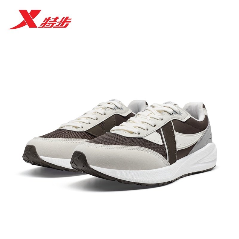 特步X70复古休闲鞋男鞋2025秋季新款轻便运动鞋潮鞋976319320030