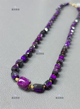 匡氏珠宝 18K金高货舒俱来丝绒切面项链 Z-HL-A5542(多样性发货)