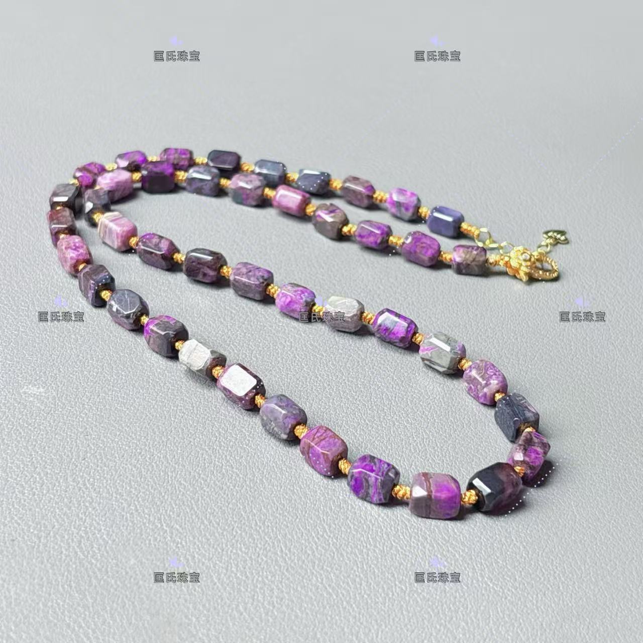 匡氏珠宝 舒俱来泥地樱花粉项链 Z-HL-A6926(多样性发货)