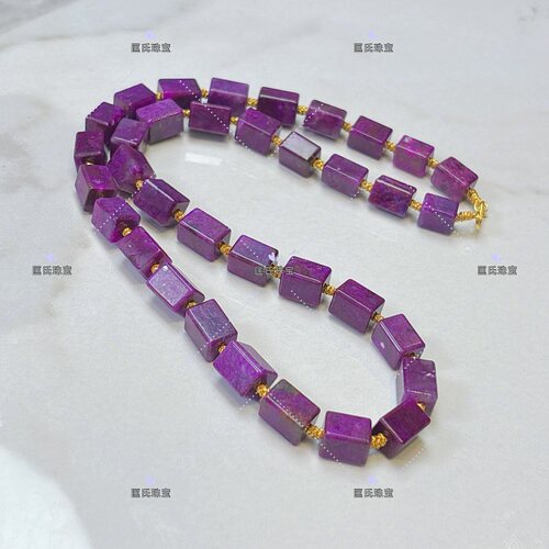 匡氏珠宝 18K收藏级舒俱来方糖项链 Z-HL-A3687(多样性发货）