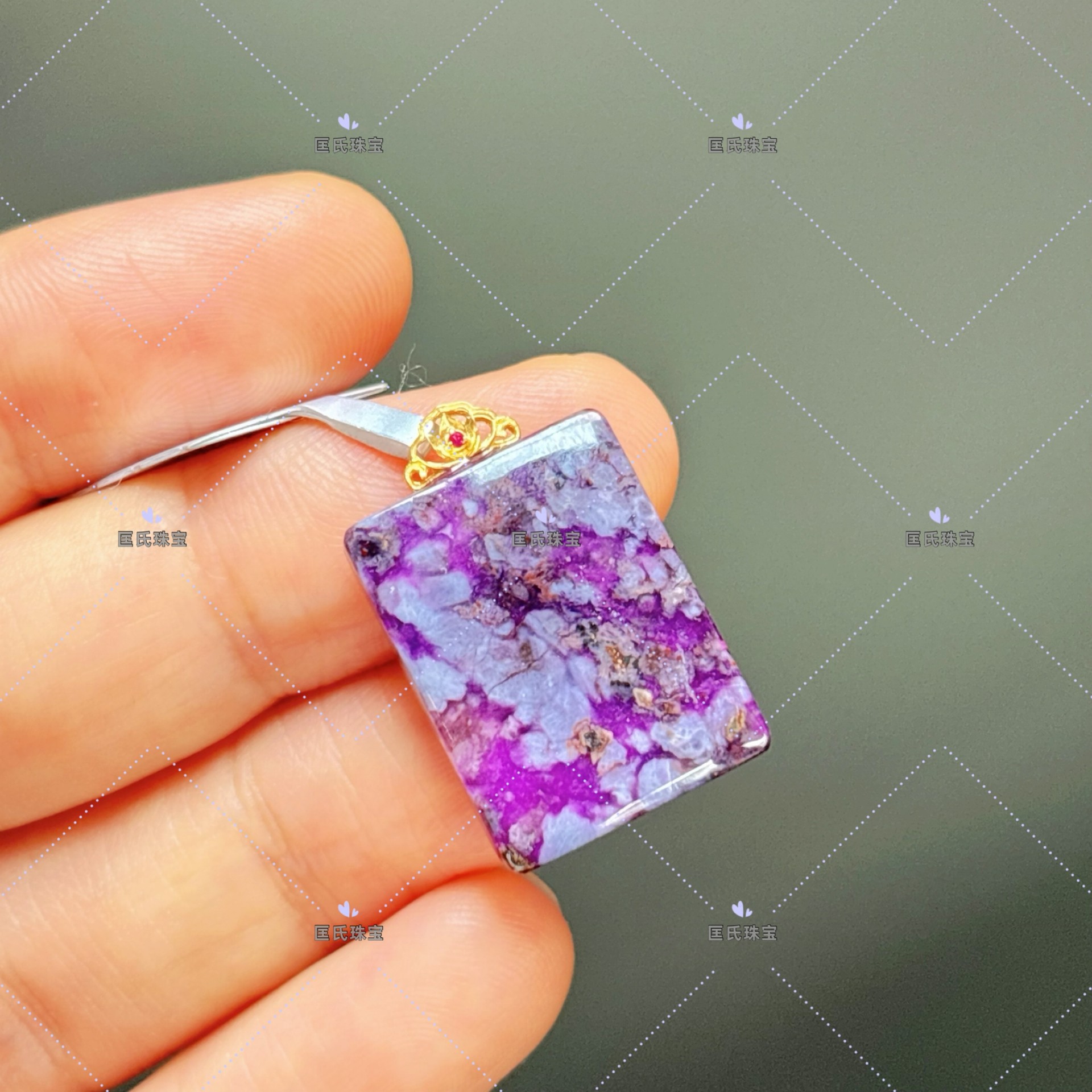 匡氏珠宝 18K舒俱来无事牌吊坠 Z-HL-A7733(多样性发货)