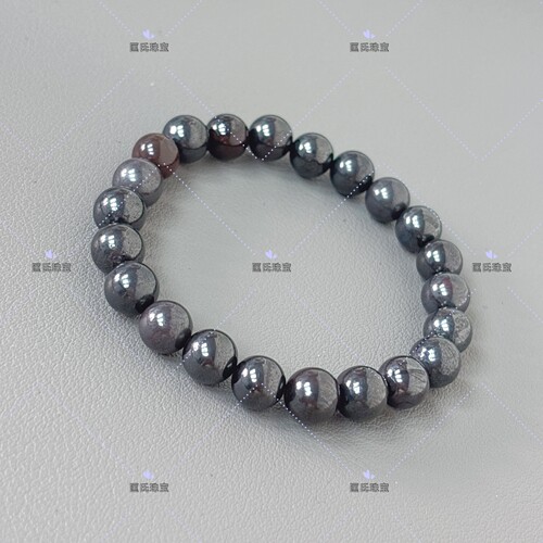 匡氏珠宝 黑舒手链8mm Z-HL-A2917(多样性发货）