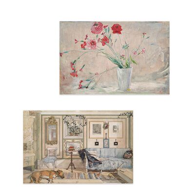 CarlLarsson康乃馨装饰画