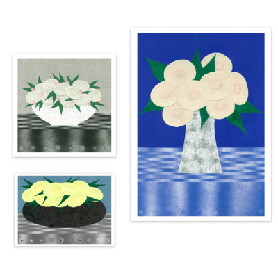 Juna Horstmans进口丹麦the poster club花朵Spirals原版装饰画