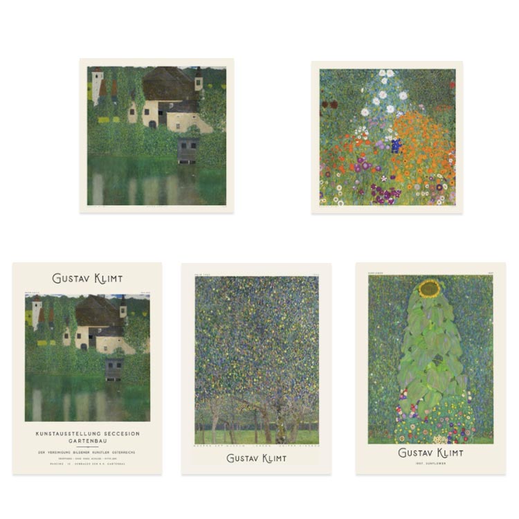 GustavKlimt风景主题装饰画