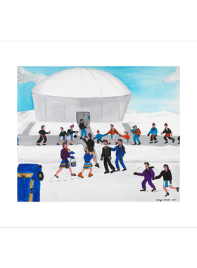 liveart 周末漫步Cy Thao赛陶 经典大师名画原版装饰画